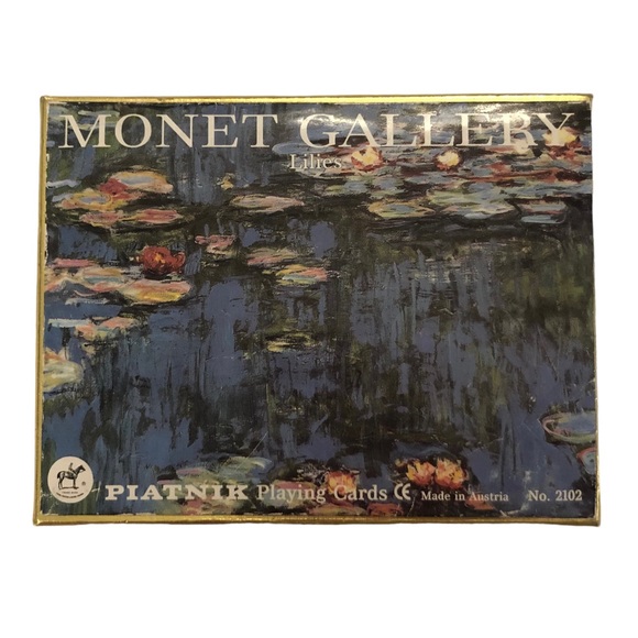 Monet Gallery Lillies Playing Cards - Picture 9 of 10